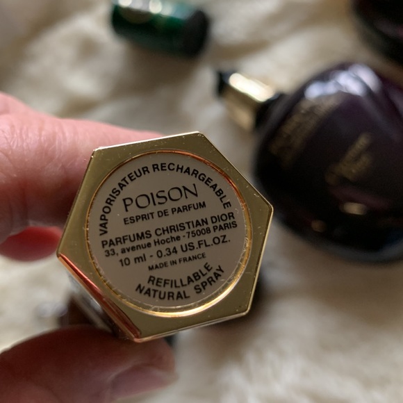 Vintage 80's Christian Dior Vanity perfume cologne bottles lot - Picture 4 of 13